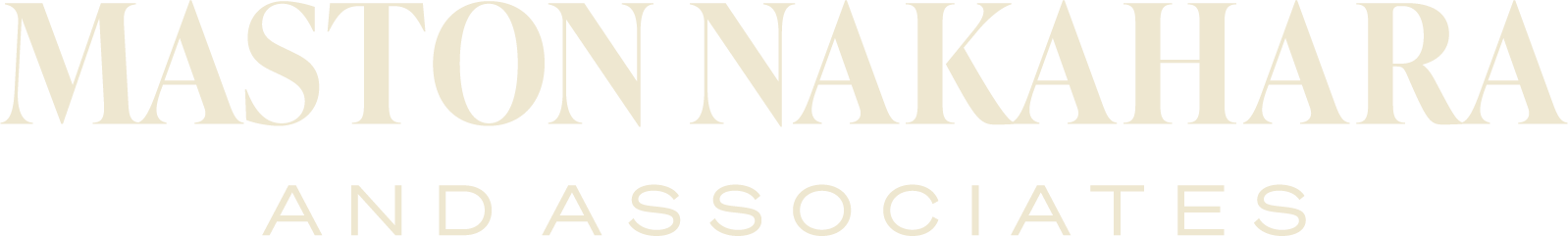 Maston, Nakahara and Associates logo